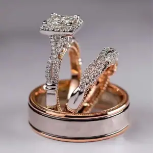 Crystal Couple Rings / Wholesale Only 🇨🇳