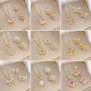 Necklace Zircon Sets / Wholesale Only 🇨🇳