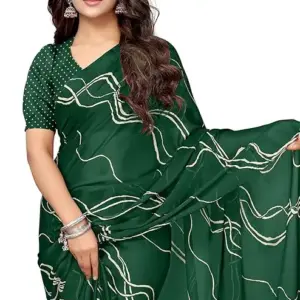 Geometric Printed Saree / Retail Only 🇮🇳