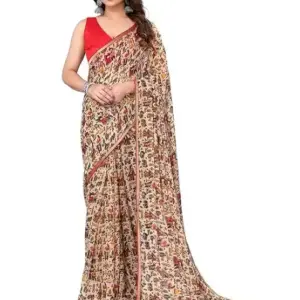 Printed Chiffon Saree / Retail Only 🇮🇳